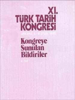 Türk Tarih Kongresi 11/2, 0