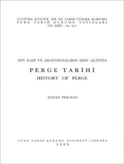Perge Tarihi; History Of Perge, 1989