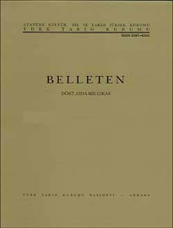 Belleten 013. Sayı, 1994