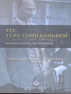 Türk Tarih Kongresi 16/ 5, 0