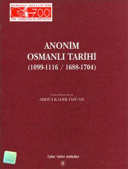 Anonim Osmanlı Tarihi (1099-1116 / 1688-1704), 2000
