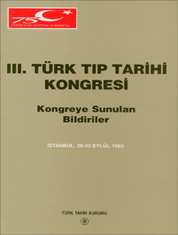 Türk Tıp Tarihi Kongresi 3, 1993