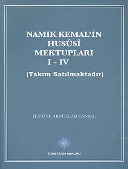 Namık Kemal`in Hususi Mektupları I-IV. Cilt (Takım Satılmaktadır), 2013